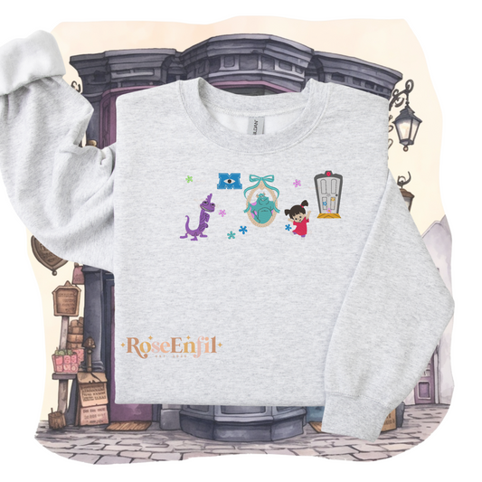 Monster Portrait - Screen-Inspired Collection - Magical Embroidery - Multiple Colors