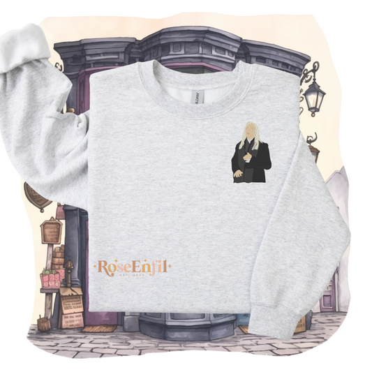 Lucius Portrait - Wizarding Family - Magic Embroidery - Multiple Colors