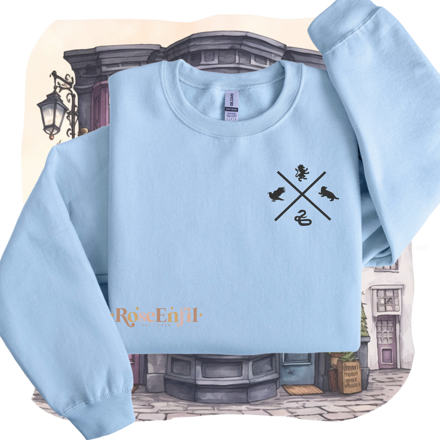 Symboles des maison - Collection Harry - Broderie magique - Plusieurs couleurs Partie 2