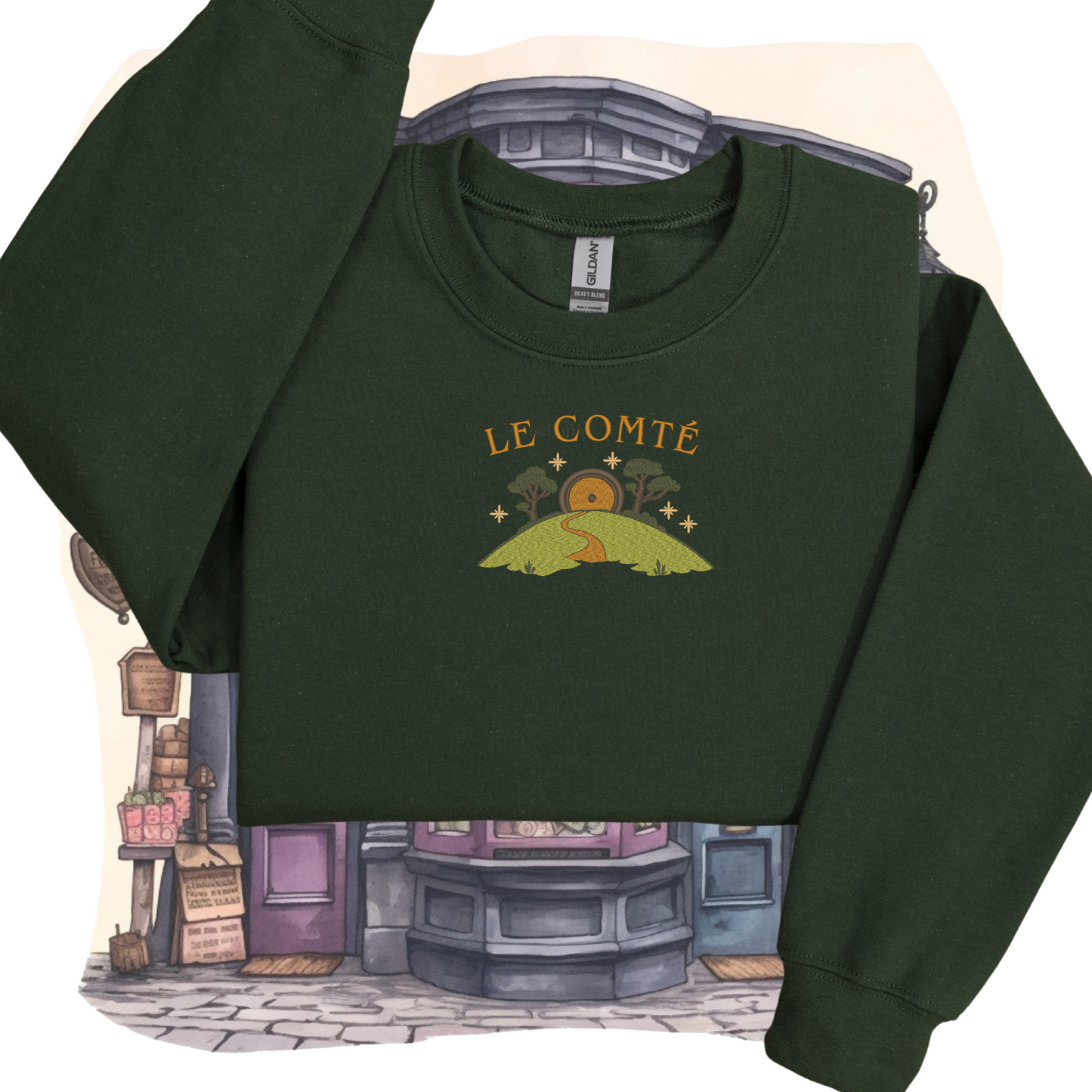 Le Comté - Hobbit - Broderie magique - Plusieurs couleurs