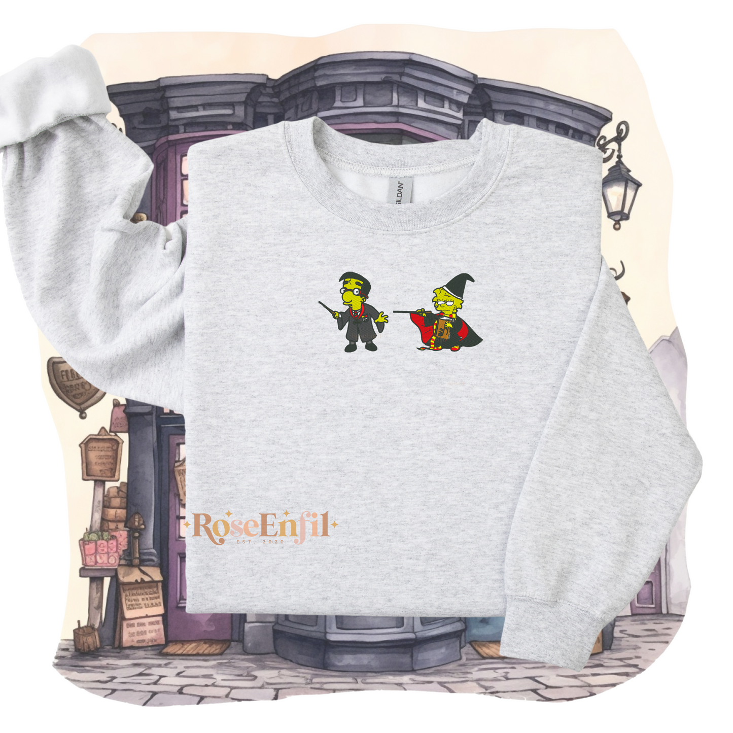 Sorcier et sorcière jaune - Collection inspirée de nos écrans - Plusieurs couleurs