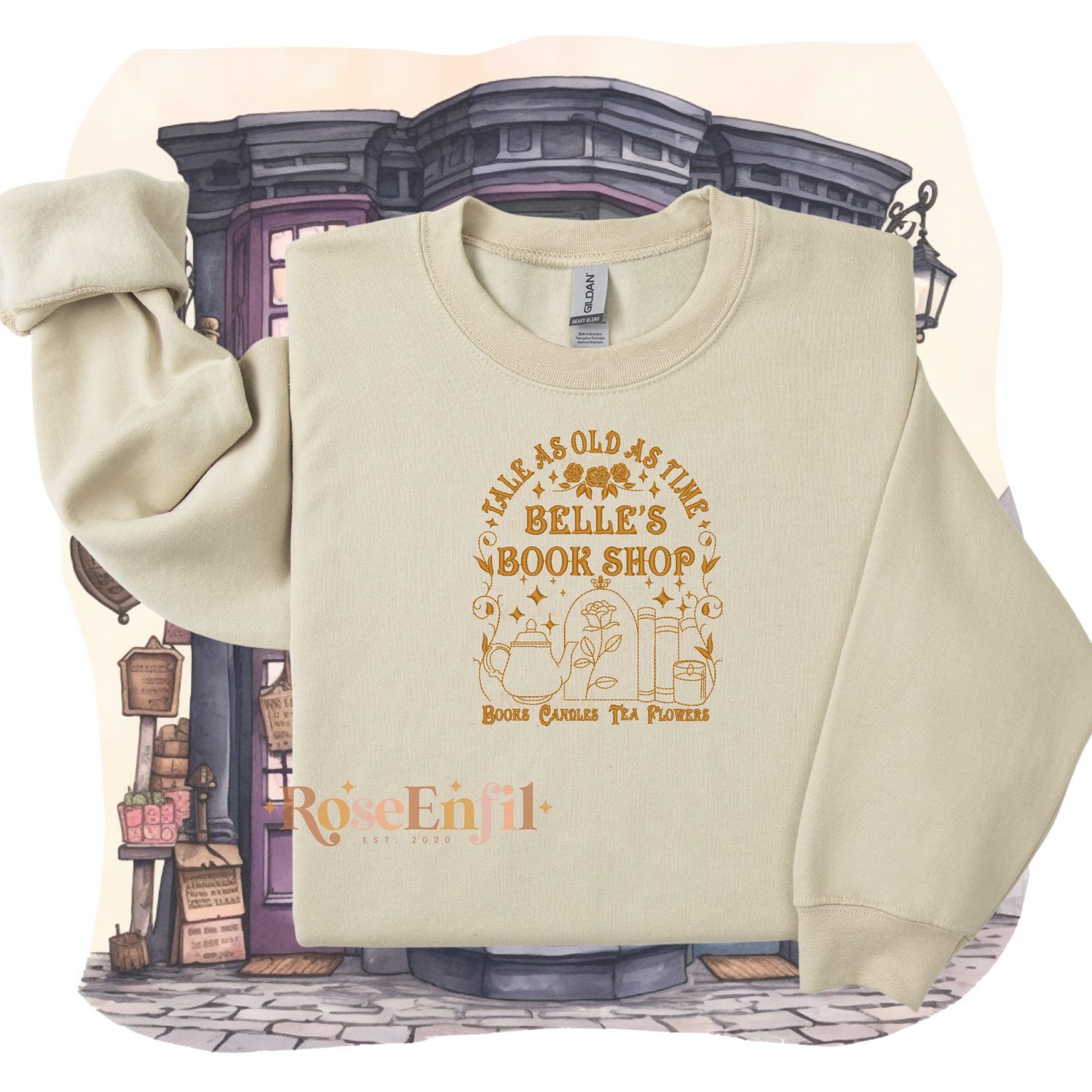 La boutique de livres de Belle - Collection Princesse - Broderie Enchantée - Plusieurs couleurs