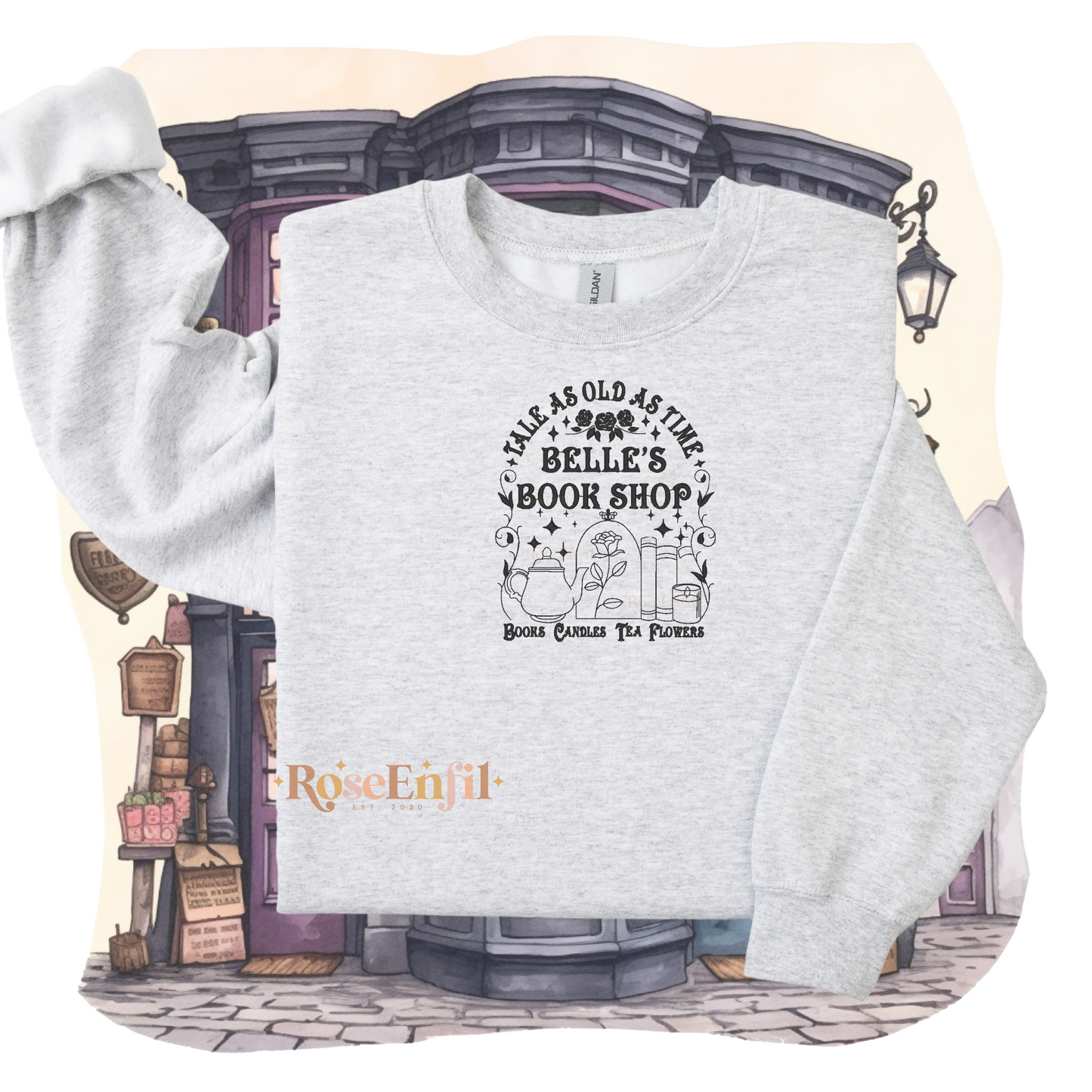 La boutique de livres de Belle - Collection Princesse - Broderie Enchantée - Plusieurs couleurs