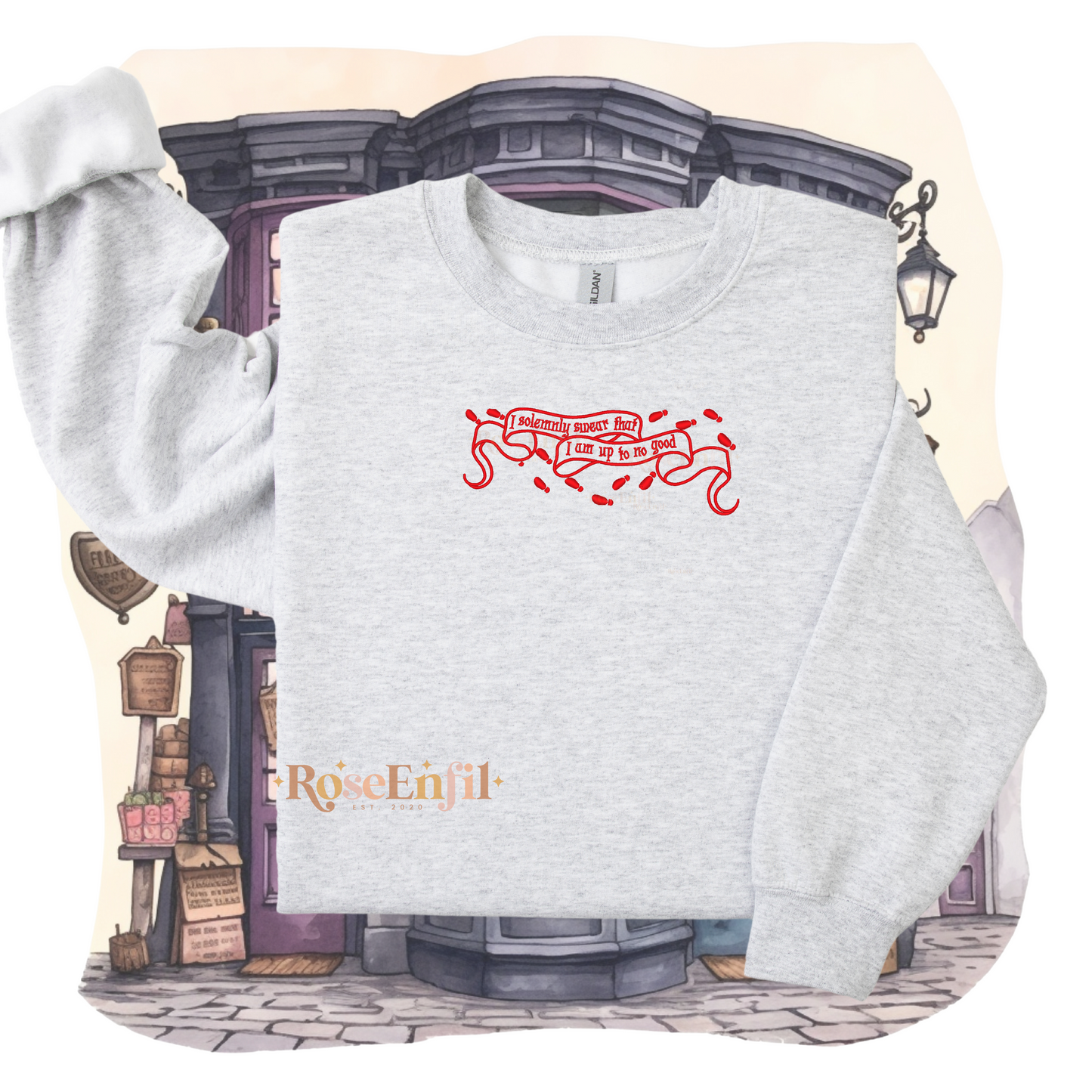 Je jure solennellement - Collection broderie magique - plusieurs couleurs