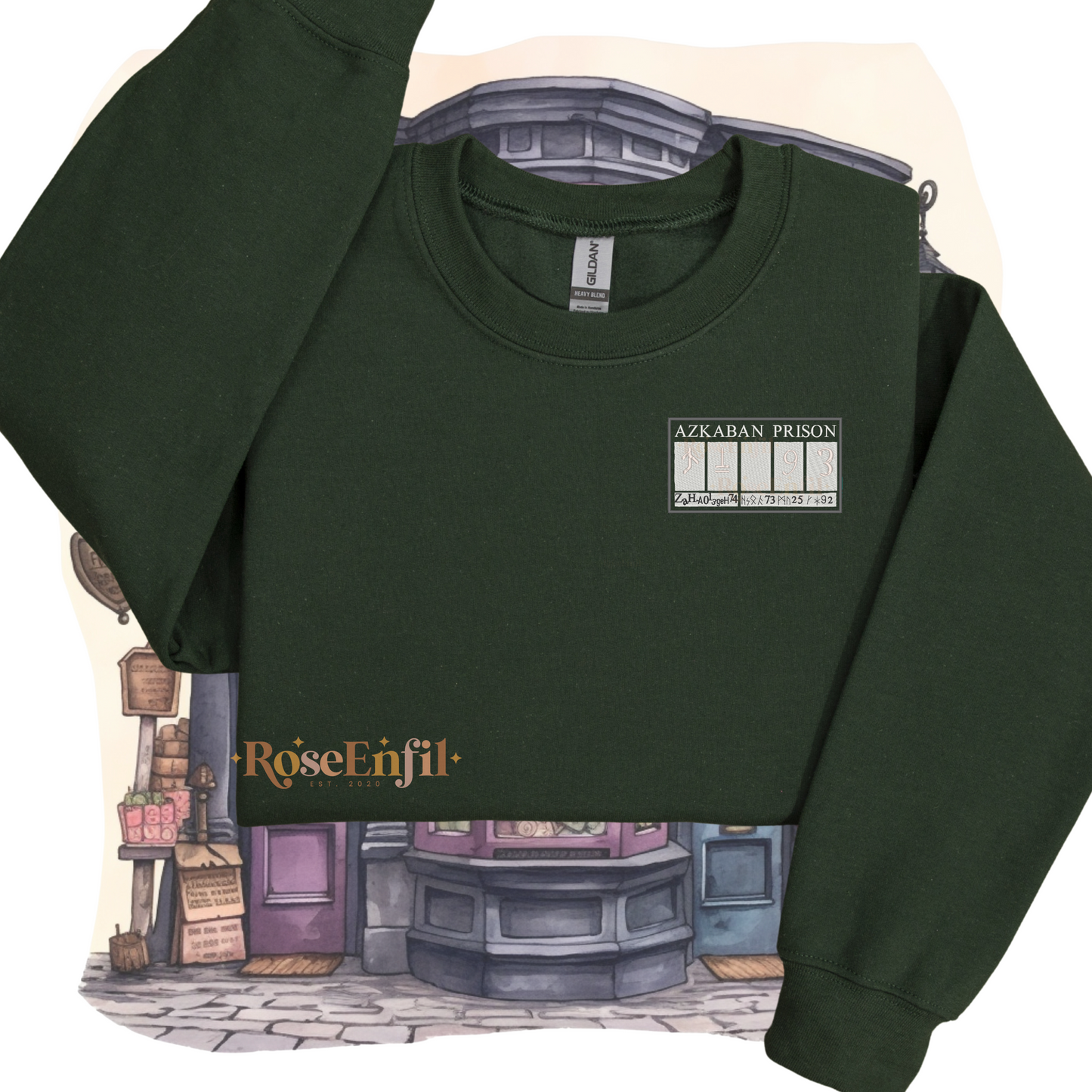 Matricule de prison - Bella - Collection broderie magique - plusieurs couleurs