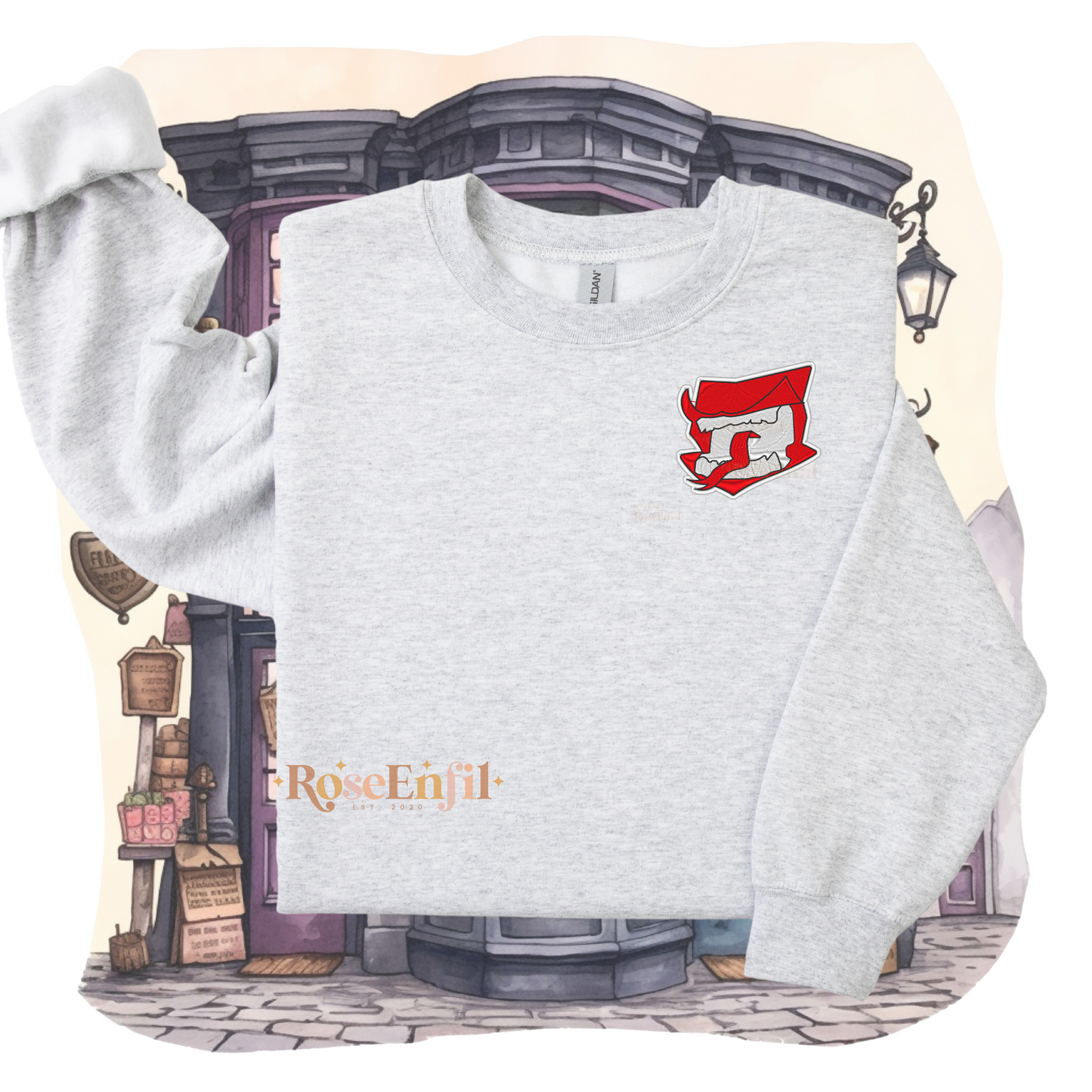 Lettre hurlante magique - Collection broderie magique - Plusieurs couleurs