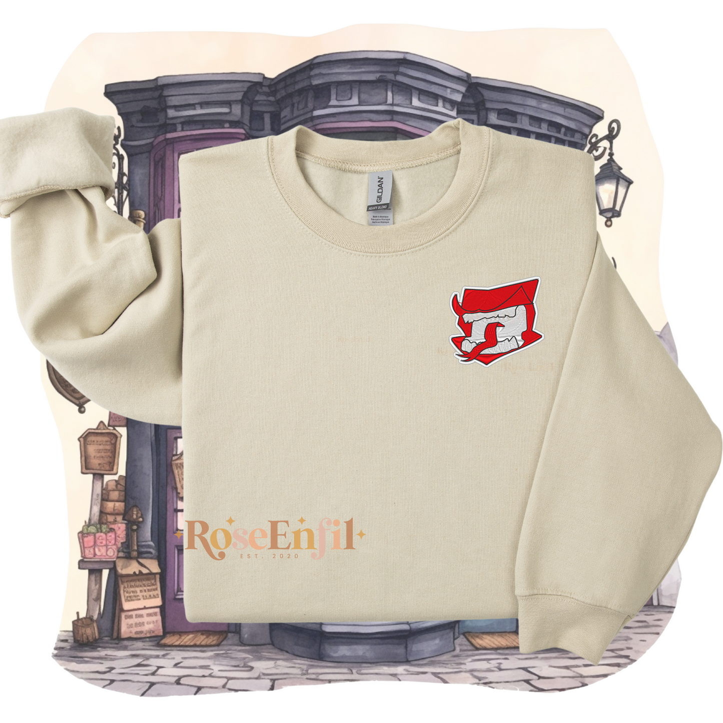 Lettre hurlante magique - Collection broderie magique - Plusieurs couleurs