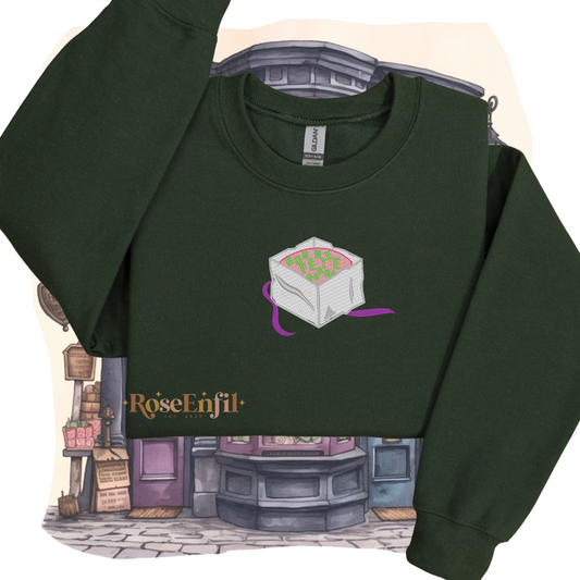 Harry Potter Birthday Cake with Box (FRENCH QUEBEC) - Magic Embroidery Collection - Multiple Colors