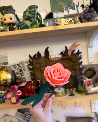 Rose décorative - Collection décor - Impression 3D - Plusieurs couleurs