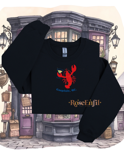 Homard (Gaspésie )-  Collection broderie de nos régions QC - Canada -  Plusieurs couleurs