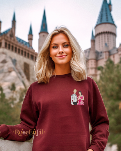 Draco (Drago) x Hermione (Dramione) - Fanfiction - Magical Embroidery Collection - Multiple Colors
