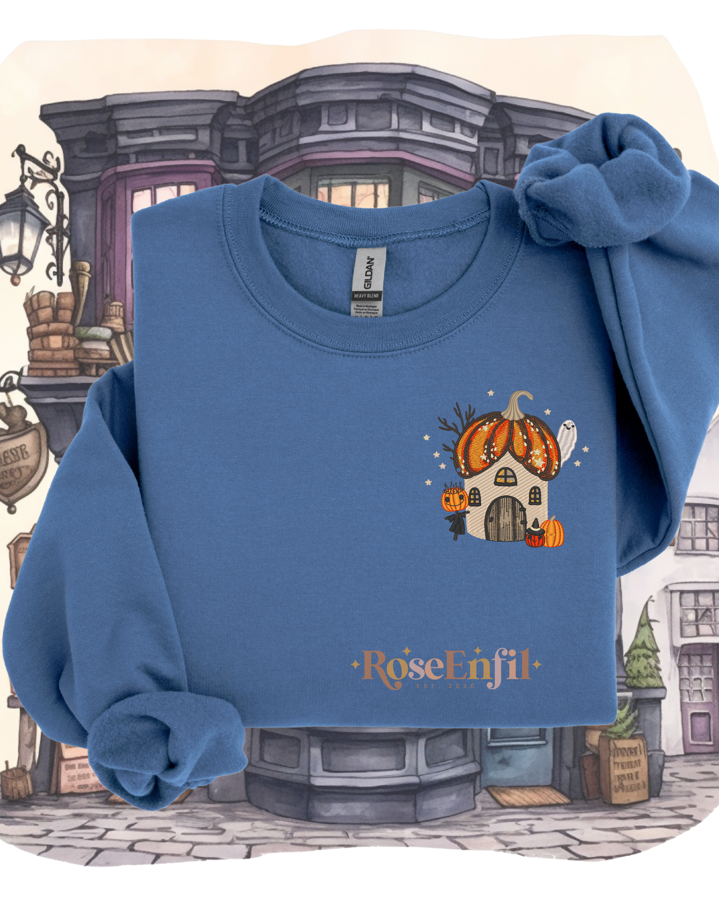 Maison citrouille - Collection Halloween - Plusieurs couleurs