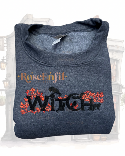 Witch - Magic Embroidery - Multiple Colors