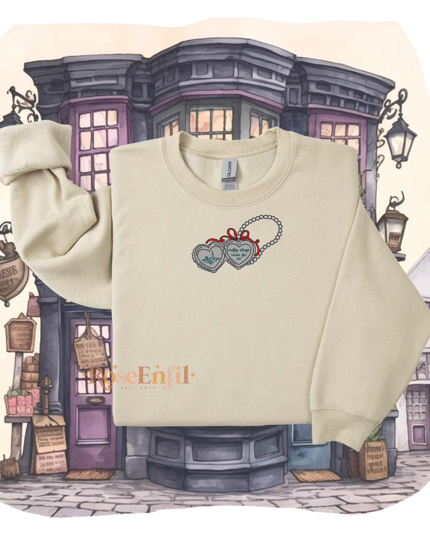 He always comes for me - Dramione fanfiction - Harry Potter Magic Collection - Embroidery (multiple colors)
