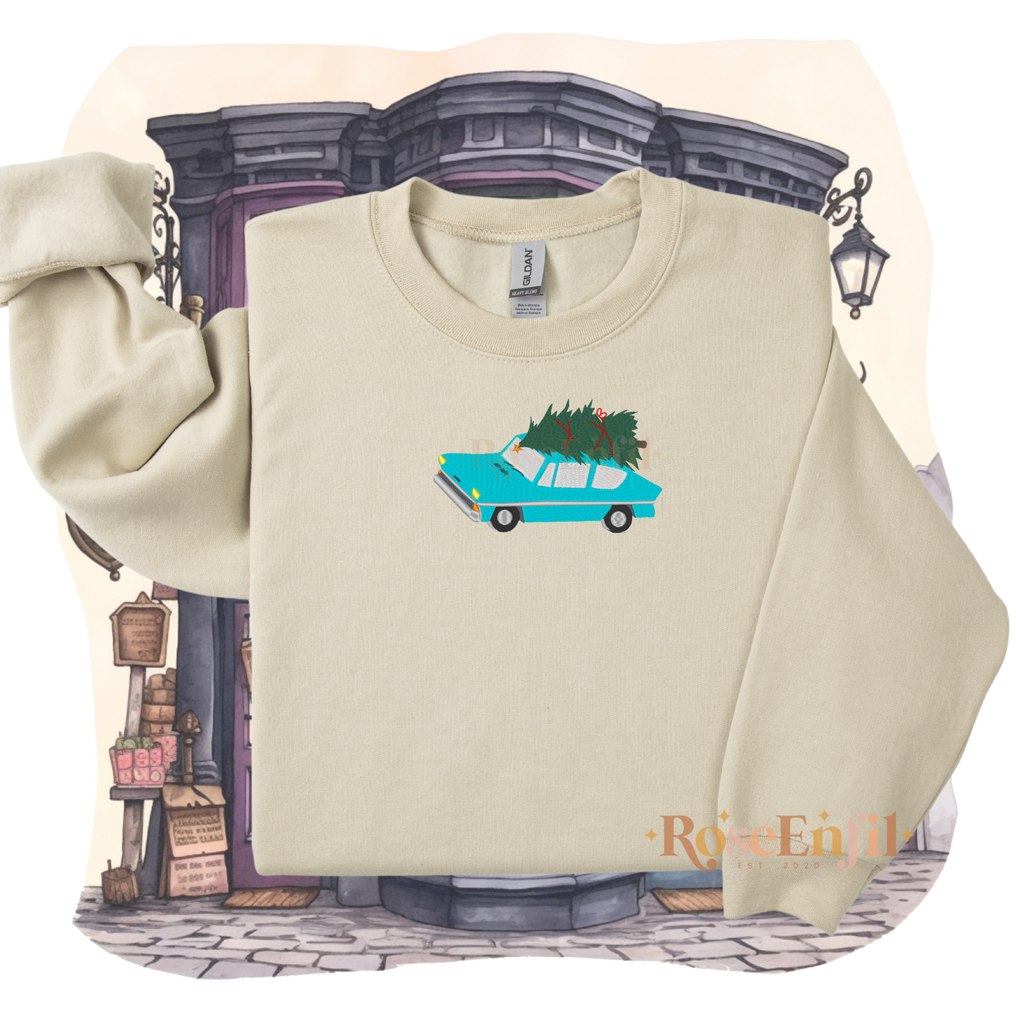 Voiture volante magique - Ron et Harry - Noël  - Plusieurs couleurs