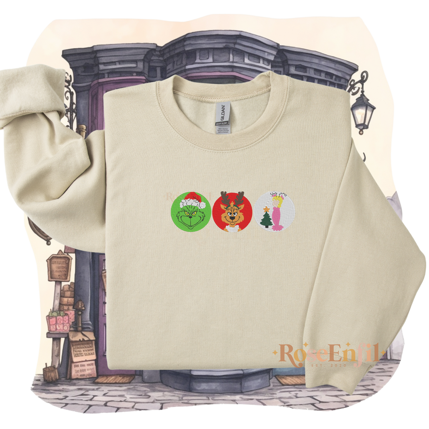 Biscuits de Noël Grincheux - Collection Nostalgie Noël -  (plusieurs couleurs)