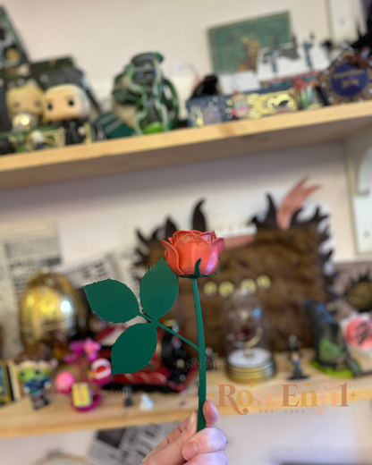 Rose décorative - Collection décor - Impression 3D - Plusieurs couleurs