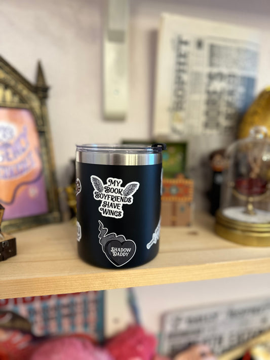 Amoureux des livres fantastiques - tasse acier inoxydable - 12 Oz