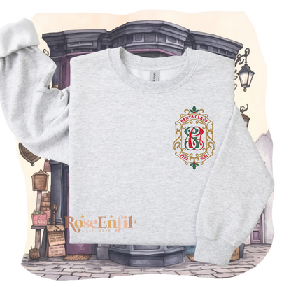 Le père noël - Monogramme  - Collection Noël Nostalgie (broderie) - Plusieurs couleurs