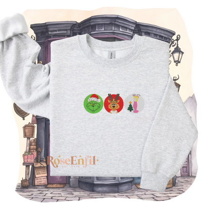 Biscuits de Noël Grincheux - Collection Nostalgie Noël -  (plusieurs couleurs)