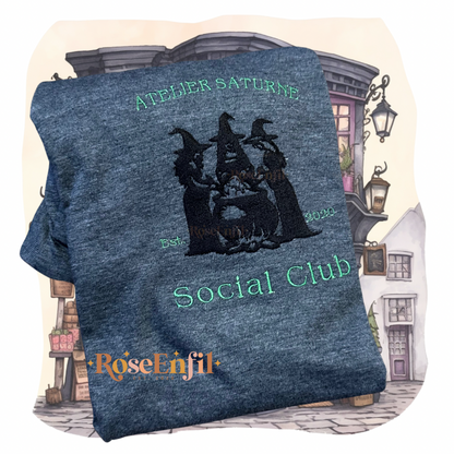 Atelier Saturne - Club Social (CREWNECK OU TSHIRT)