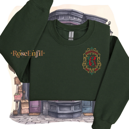 Le père noël - Monogramme  - Collection Noël Nostalgie (broderie) - Plusieurs couleurs