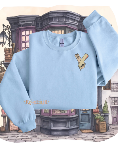 Dramione fanfiction (hand with tattoo and hand with scar) - Harry Potter magical collection - Embroidery (multiple colors)
