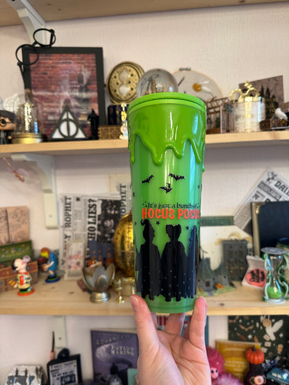 Tumbler vert Sorcières - Effet GLOW IN THE DARK