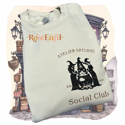 Atelier Saturne - Club Social (CREWNECK OU TSHIRT)