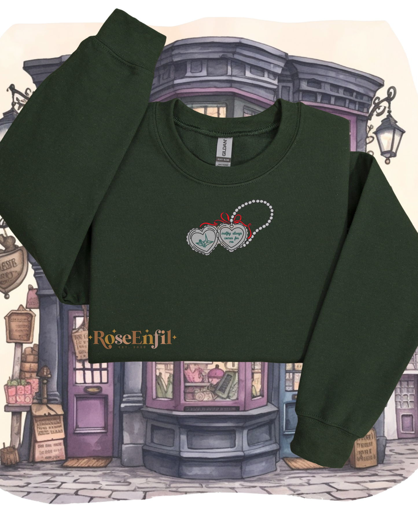 He always comes for me - Dramione fanfiction - Harry Potter Magic Collection - Embroidery (multiple colors)
