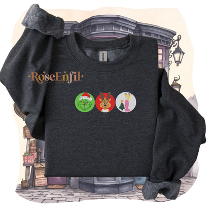 Biscuits de Noël Grincheux - Collection Nostalgie Noël -  (plusieurs couleurs)