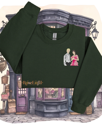 Draco (Drago) x Hermione (Dramione) - Fanfiction - Magical Embroidery Collection - Multiple Colors
