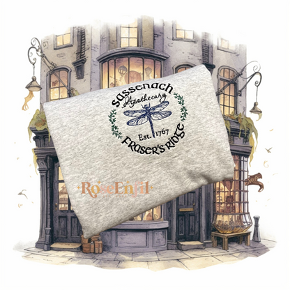 Claire (Sassenach) -Fraser  - Collection broderie série tv films - Plusieurs couleurs