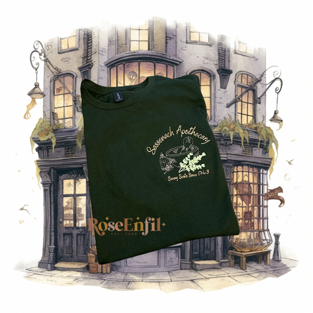 Claire (Sassenach) -Fraser  - Collection broderie série tv films - Plusieurs couleurs