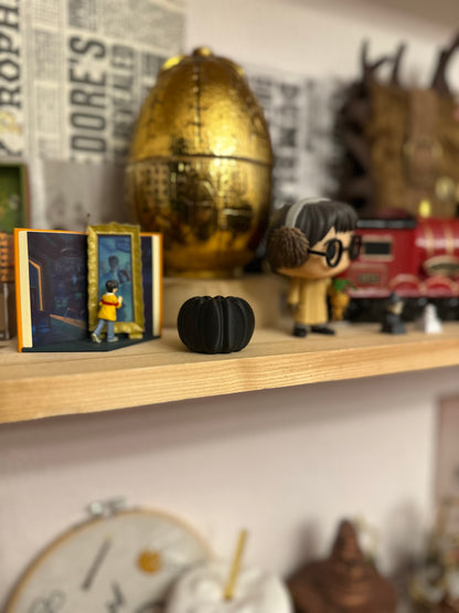 Straw decoration - pumpkin - autumn