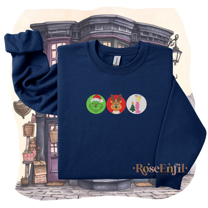 Biscuits de Noël Grincheux - Collection Nostalgie Noël -  (plusieurs couleurs)