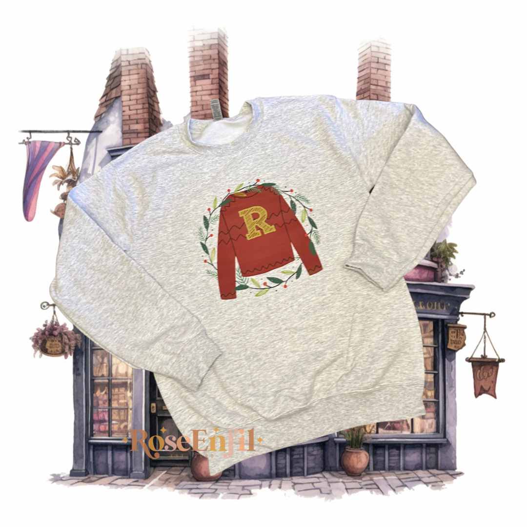 RON - Pull de Noël, Molly W. version moderne et confortable - Imprimé (plusieurs couleurs)