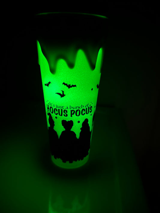 Tumbler vert Sorcières - Effet GLOW IN THE DARK