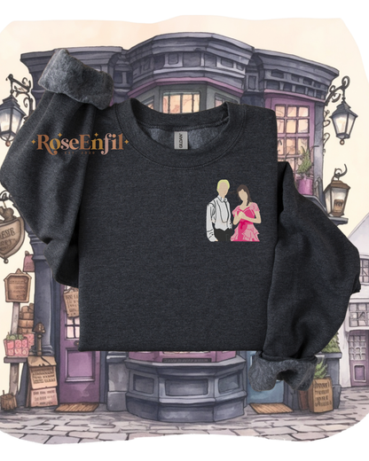 Draco (Drago) x Hermione (Dramione) - Fanfiction - Magical Embroidery Collection - Multiple Colors
