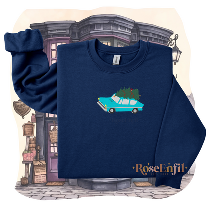 Voiture volante magique - Ron et Harry - Noël  - Plusieurs couleurs