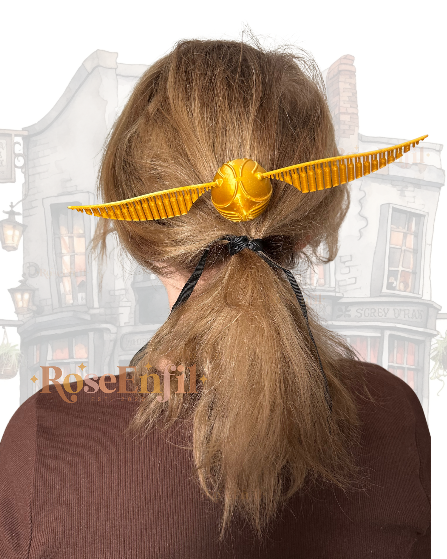 Magical hair (or plant) decoration - Magical decor collection - 3D printing
