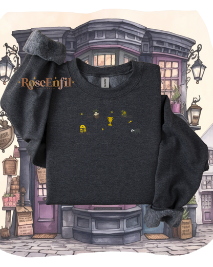 House of Loyalty Icons (Badger) - Magic Embroidery Collection - Multiple Colors
