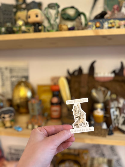 Autocollant sticker -Not much but it's home -  résistant à l'eau