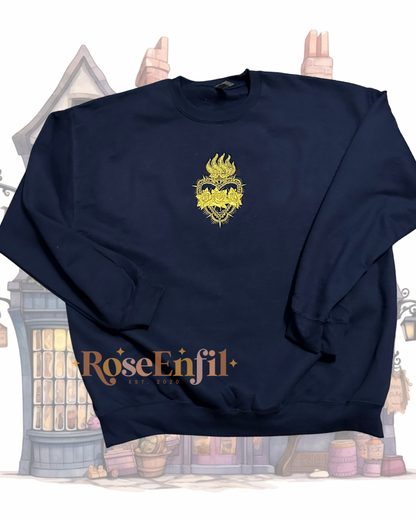 Coeur sacré  - Broderie magique - Plusieurs couleurs