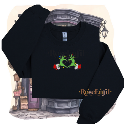 Grincheux - Noël - Coeur de lumières - Plusieurs couleurs