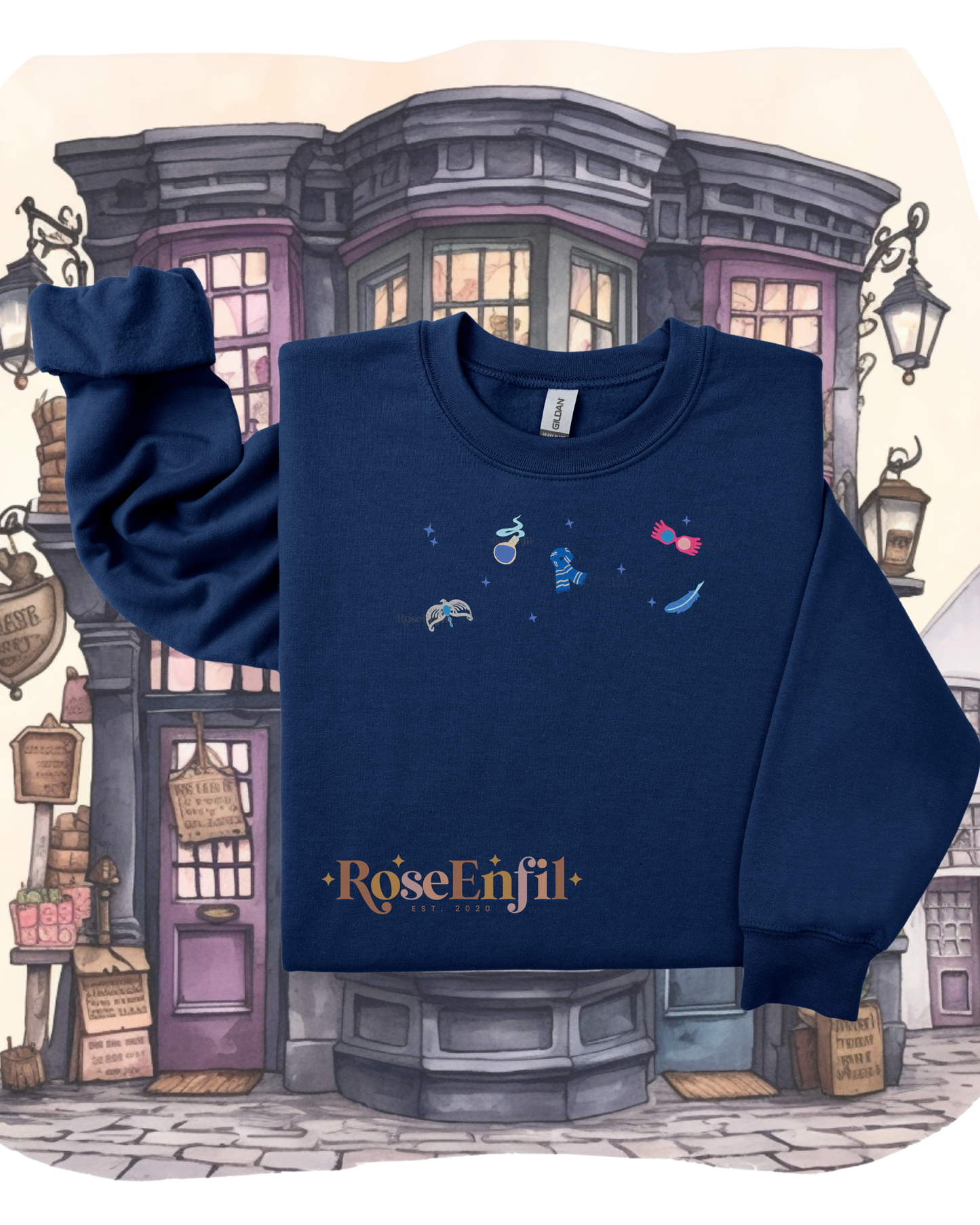 Icons of the House of widsom  (eagle - raven) - Magic Embroidery Collection - Multiple colors
