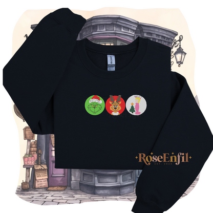 Biscuits de Noël Grincheux - Collection Nostalgie Noël -  (plusieurs couleurs)