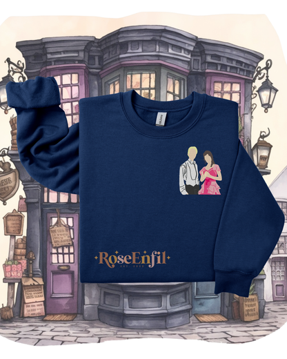 Draco (Drago) x Hermione (Dramione) - Fanfiction - Magical Embroidery Collection - Multiple Colors
