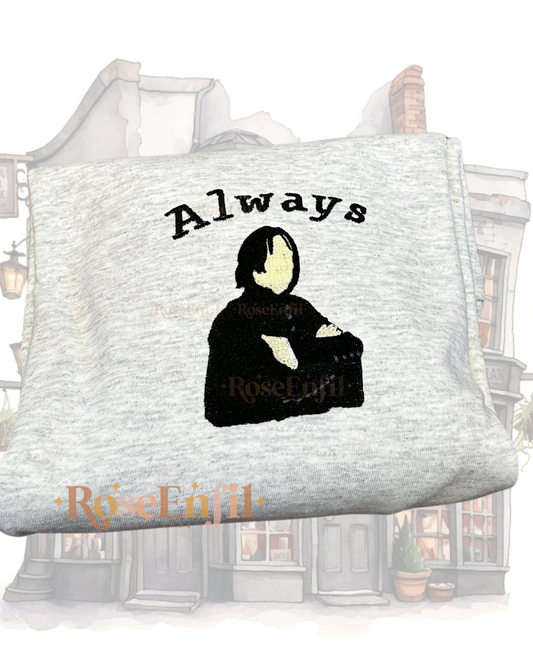 Directeur de maison Toujours - Severus (professeur potions)- Broderie magique - Plusieurs couleurs