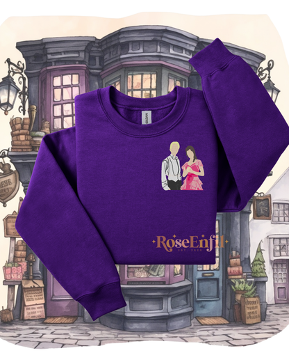 Draco (Drago) x Hermione (Dramione) - Fanfiction - Magical Embroidery Collection - Multiple Colors
